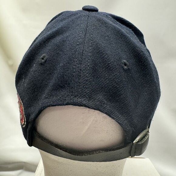 San Francisco 49ers Hat Cap Adjustable Leather Bill NFL Distressed Football - Picture 3 of 13